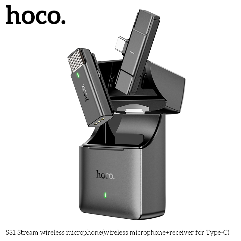 HOCO S31 Stream Wireless Microphone For Type-C