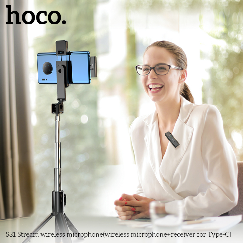 HOCO S31 Stream Wireless Microphone For Type-C