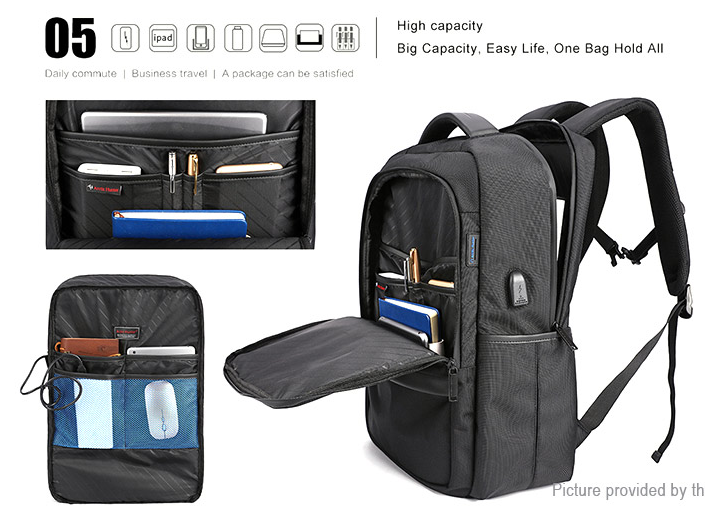Bag - Arctic Hunter B00120C Casual Waterproof Backpack