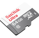 SANDISK Ultra microSDXC UHS-1 Card 64GB SDSQUNR