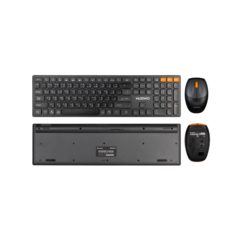 NUBWO NKM-631 Bluetooth Keyboard &amp; Mouse