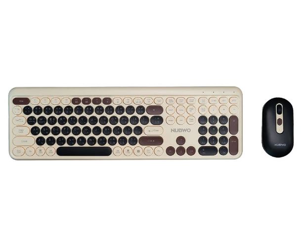 NUBWO NKM-638 Bluetooth &amp; Wireless Keyboard and Mouse Combo (ENG/THAI Layout)