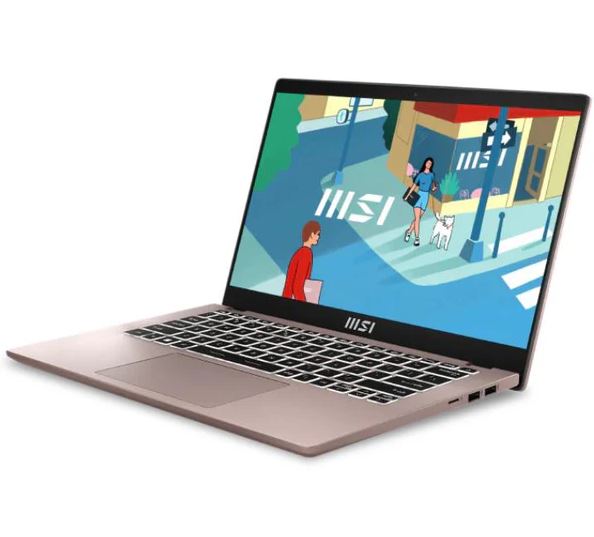 MSI Modern 14 C12MO (i5,12th, 16GB, SSD 512GB, 14&quot;)Beige Rose