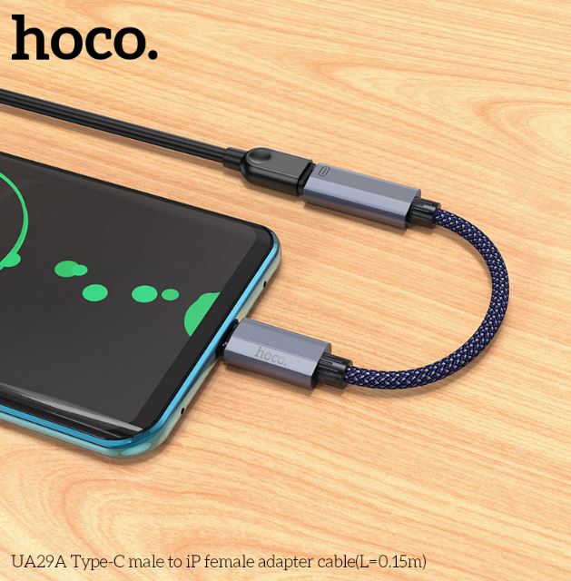 Hoco UA 29A  TypeC male to iP female Adapter