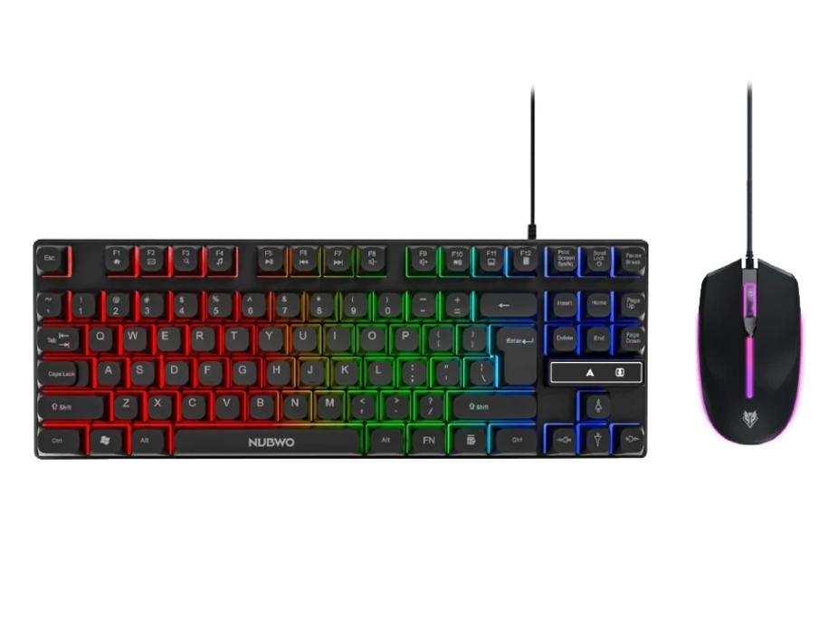 NUBWO NKM-639 Wired Keyboard and Mouse