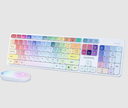 NUBWO NKM-643 Bluetooth +Wireless Keyboard and Mouse