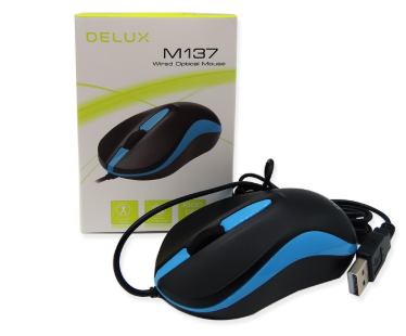 Delux M137U Optical Mouse