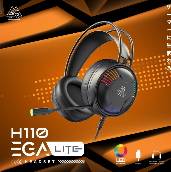 EGA LITE H-110 Gaming Headset USB