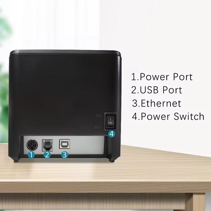 X-printer (XP-T80Q ) USB+Lan Receipt Printer