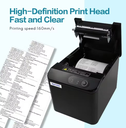 X-printer (XP-T80Q ) USB+Lan Receipt Printer
