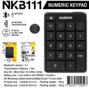Nubwo NKB111 Bluetooth Numeric Keypad