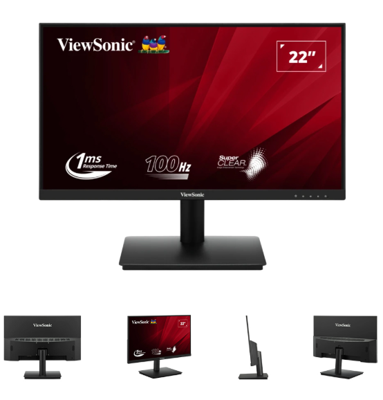View Sonic LED 22&quot; Monitor VA220A-H (VGA + HDMI)