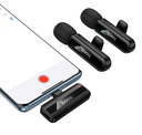 HOCO L20A Wireless Mircrophone DUAL-MIC (with USB-C to iPhone Adapter)