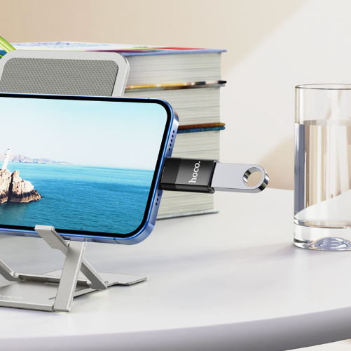 HOCO UA17 iP Male to USB Female OTG Adapter