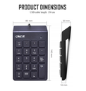OKER Wired Numeric Keypad KP-972 (000)