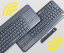 NUBWO NKB107 Dual Mode Wireless/BT Keyboard with Touchpad