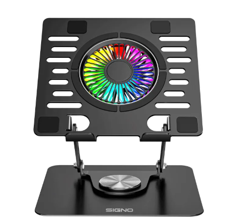 SIGNO CP-513 10-17&quot; RGB Laptop Cooling Stand