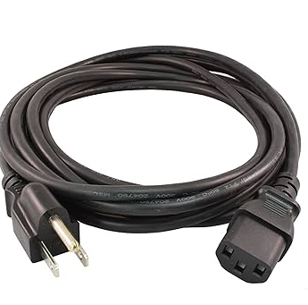 AC Power Cable 1mm, 5m  (3 Pin)