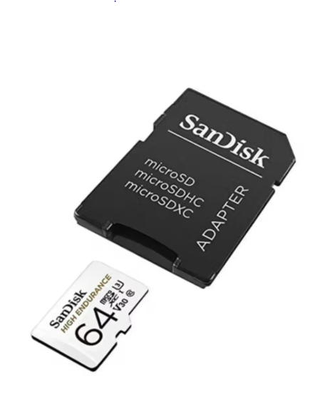 SANDISK Ultra microSDXC UHS-1Card 64GB(SDSQQNR-GN6IA) For CCTV