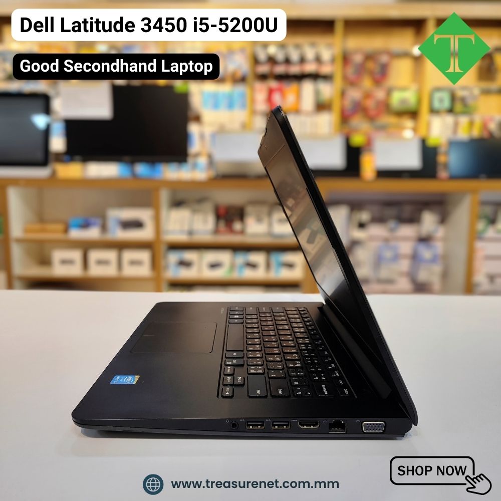 Dell Latitude 3450 (i5-5200U ,8GB,SSD 256GB,14.5") Black