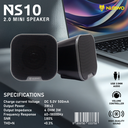 Nubwo NS10 Mni Speaker