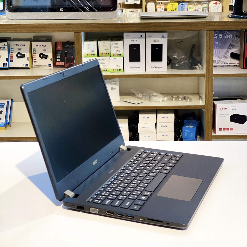 Acer TravelMate P214 (i5 10th, 8GB, SSD 256GB, 14") Black