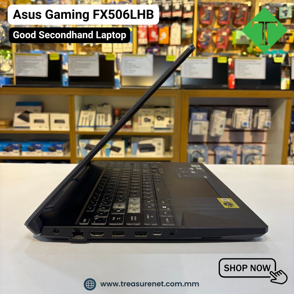 Asus Gaming FX506LHB (i5- 10300H, 16GB, SSD 512GB, GTX1650 4GB, 15.6") Black