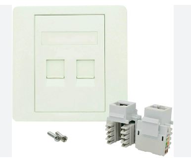 F/J Double ( Network Wall Socket )