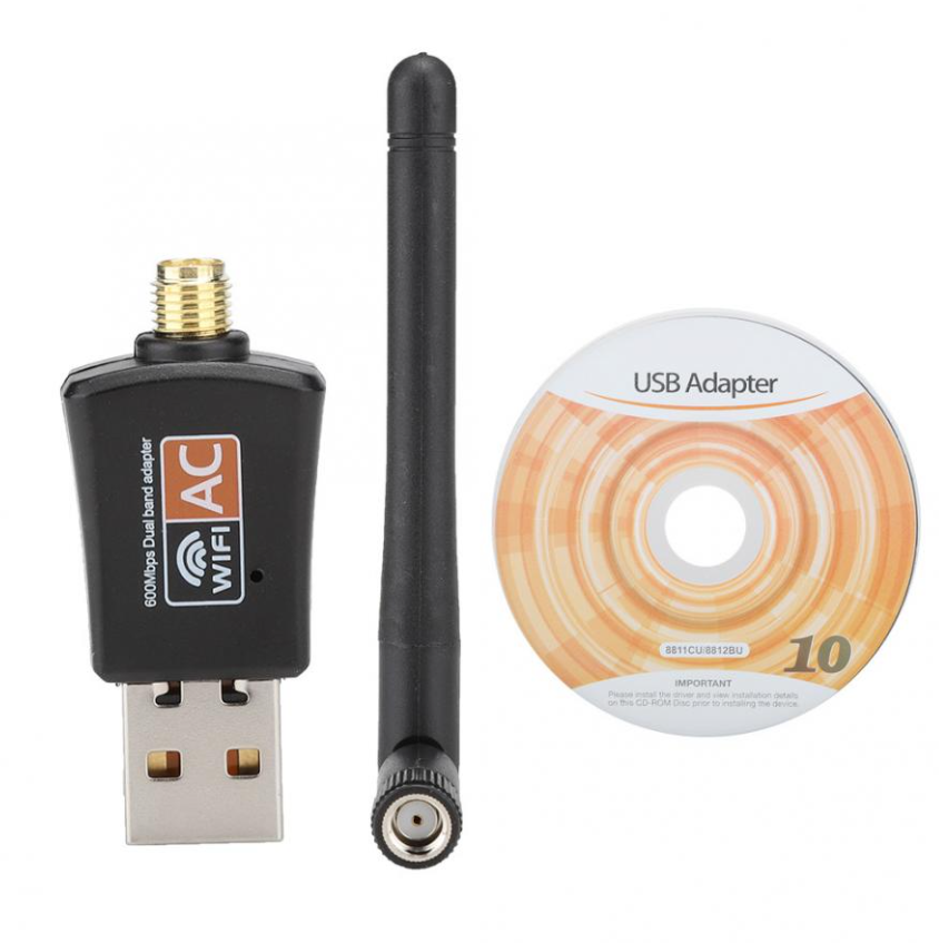 USB Wifi Adapter 600Mbps (Antenna)