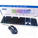 AOC KM100 RGB Wired Keyboard+Mouse Combo