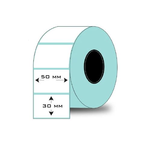 Barcode Label Sticker 50x30 (800pcs) အလိပ်ကြီး