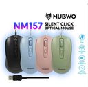 Nubwo NM-157 Silent Optical Mouse
