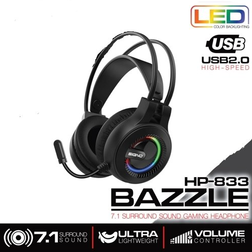 SIGNO HP-833w Gaming Headset USB