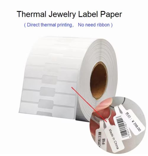 Jewelry Label 70x12 (2000 Pcs) Direct Thermal