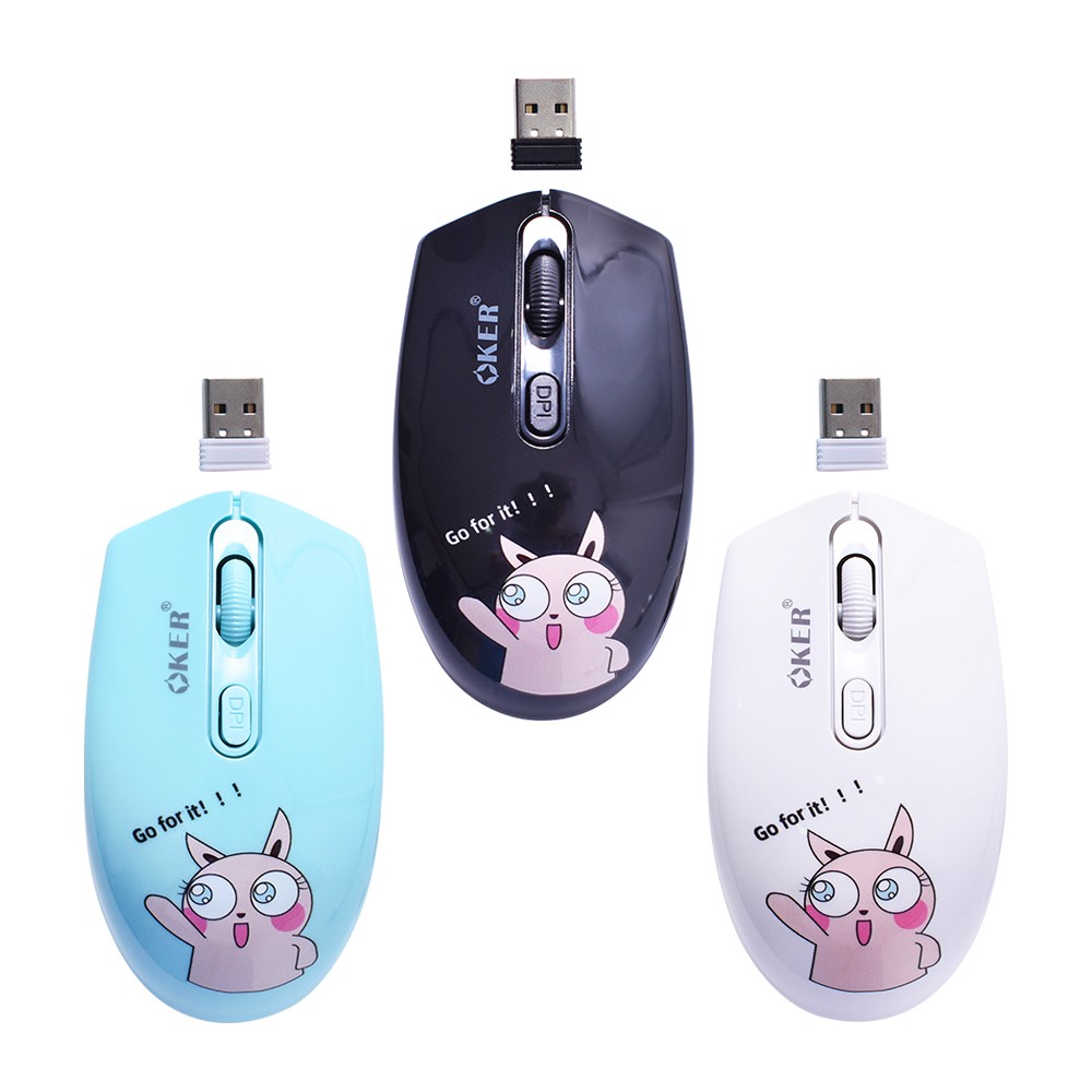 Oker M-836 Wireless/Bluetooth Mouse