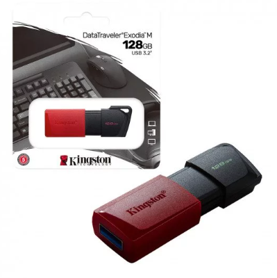 Kingston Data Traveler Exodia 128GB USB 3.2 Flash Drive
