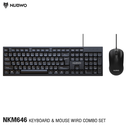 Nubwo NKM646 Wired Keyboard + Mouse Combo Set