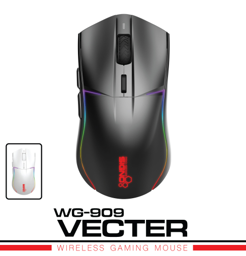 SIGNO WG-909 VECTER Wireless Gaming Mouse