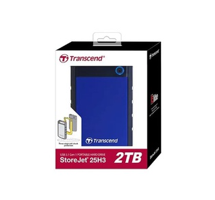 Transcend Slim StoreJet 2.5" H3P 2TB External HDD