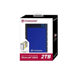 [113003] Transcend Slim StoreJet 2.5&quot; H3P 2TB External HDD