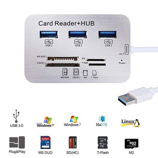 SY-514 3.0 USB Hub + Cardreader