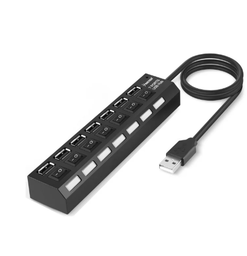 [139059] USB Hub 7 Port 7 Switch USB 2.0
