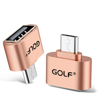 GOLF GC-31, OTG Adaptor(Gold)