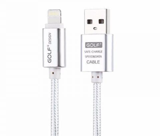 GOLF GC-101 IPhone USB Cable (Silver)