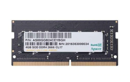 Apacer DDR4 SODIMM NB 2666-19 1024x8 4GB Notebook RAM