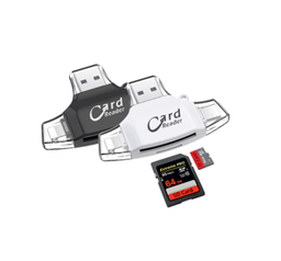 [105084] OTG Card Reader Lightning / Type-C / USB / Micro USB / SD / Micro SD