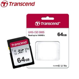 [117069] Transcend SD-300S 64GB SD Card UHS-I U1