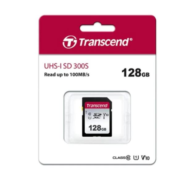 Transcend SD-300S 128GB SD Card UHS-I U1