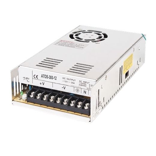 12V-25A Power Supply