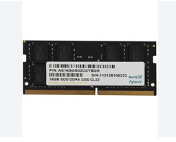 [135062] Apacer DDR4 SODIMM 3200-17 1024x8 16GB Notebook RAM